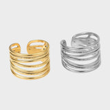 RUBI – Anillo Ajustable de Acero Inoxidable