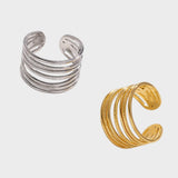 RUBI – Anillo Ajustable de Acero Inoxidable