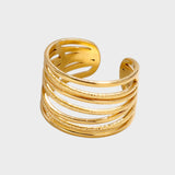 RUBI – Anillo Ajustable de Acero Inoxidable