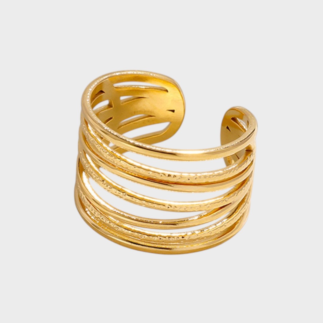 RUBI – Anillo Ajustable de Acero Inoxidable