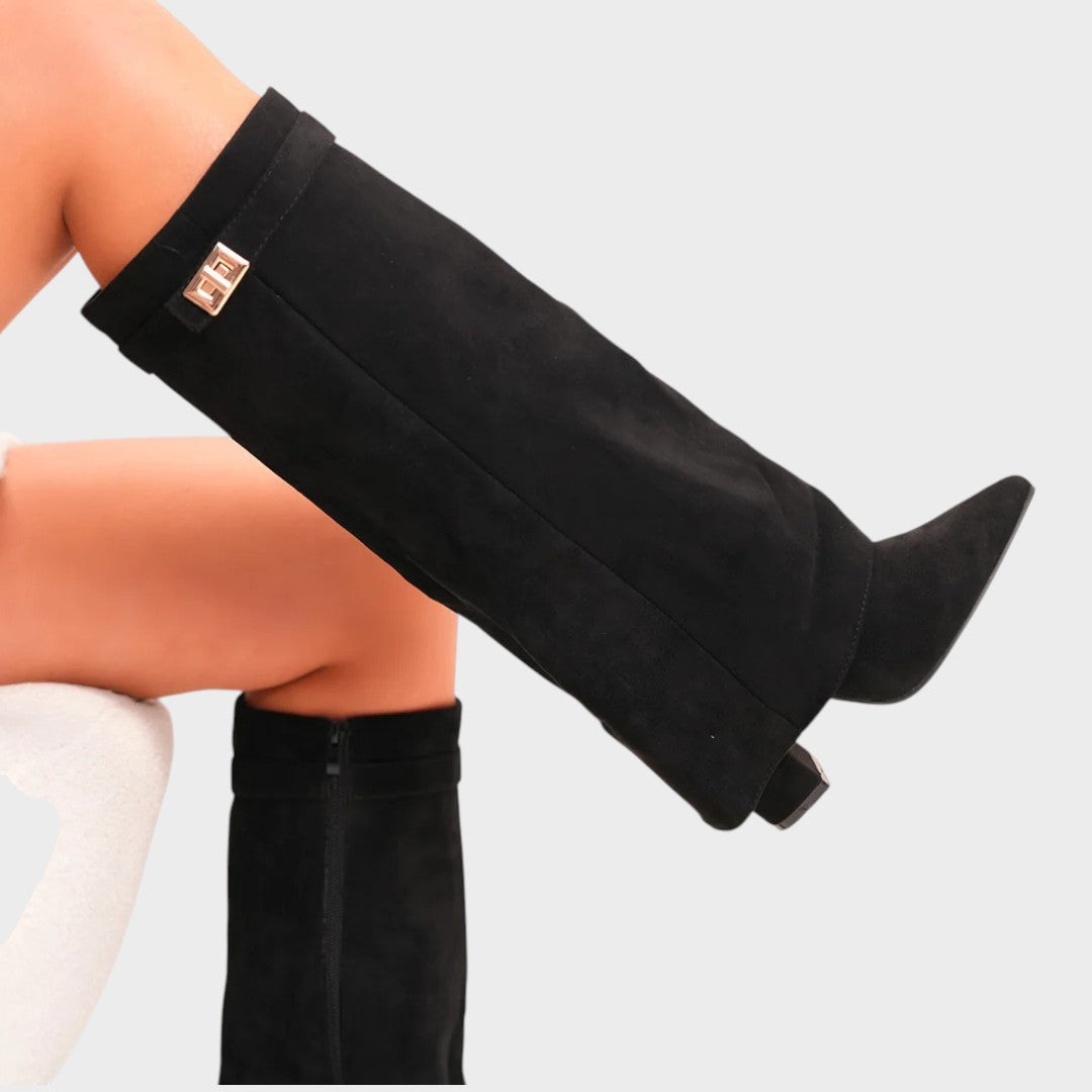 LUNARA – Botas de Caña Alta de Ante