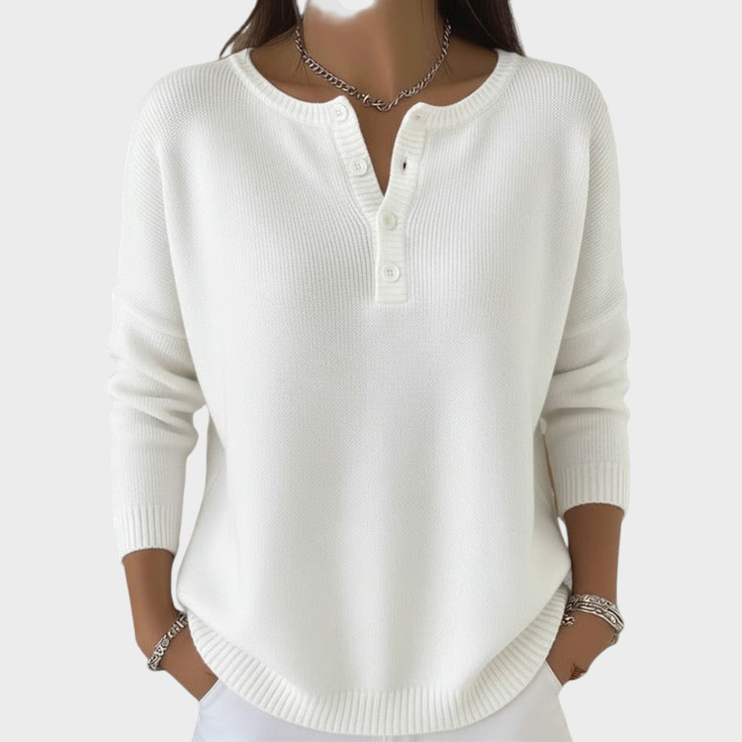 CLARISSE – Suéter de Punto con Botones