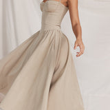 ELINA – Vestido midi con corsé