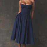 ELINA – Vestido midi con corsé