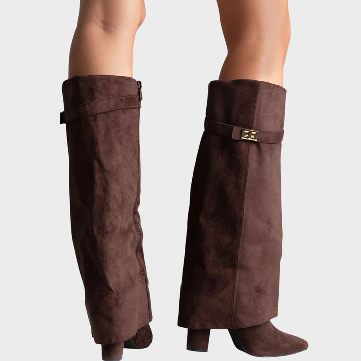 LUNARA – Botas de Caña Alta de Ante