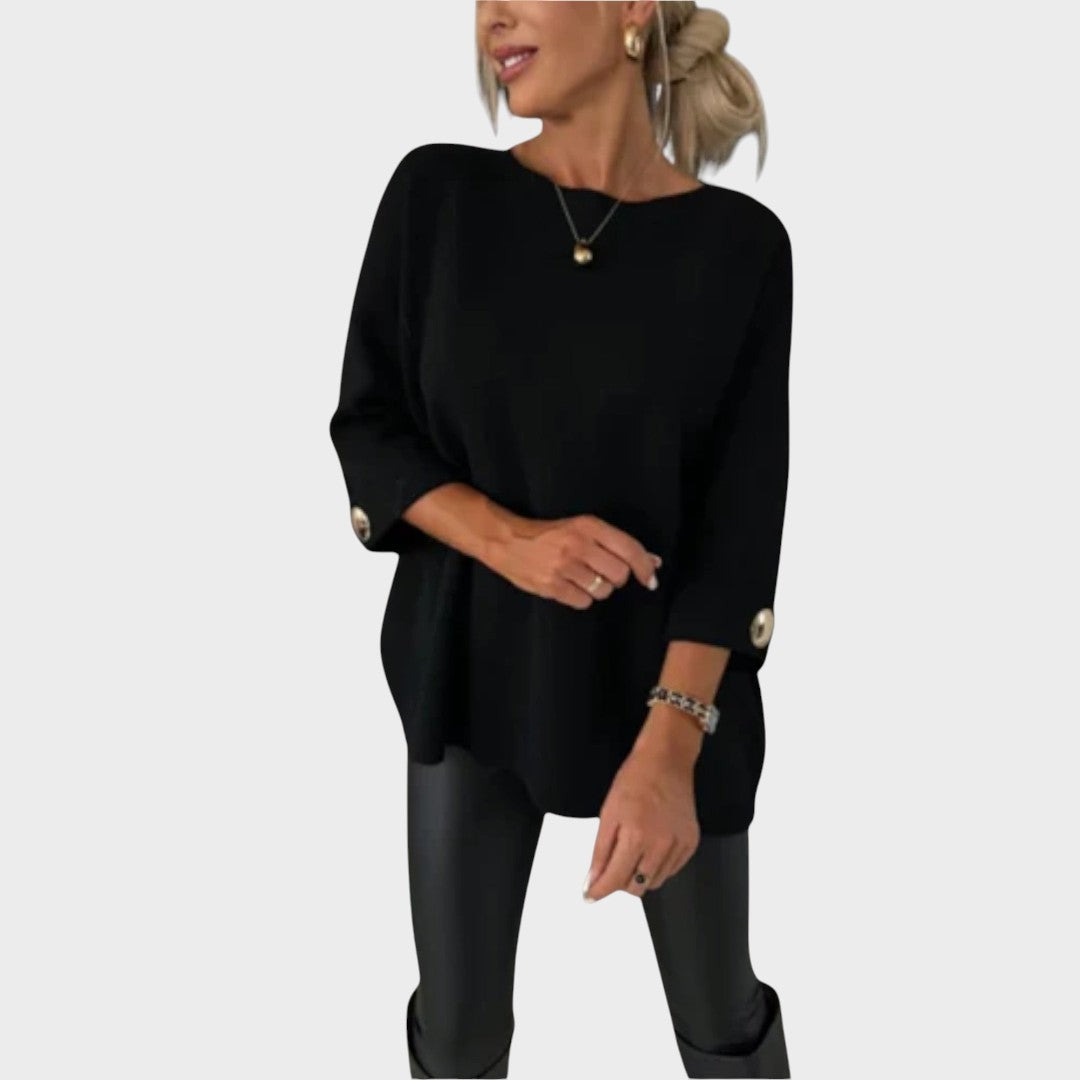 ADELAIDE – Suéter de Punto con Botones