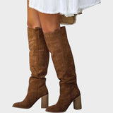 DIANE – Botas de Caña Altas de Ante