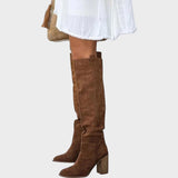 DIANE – Botas de Caña Altas de Ante