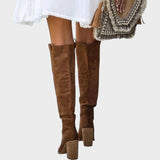 DIANE – Botas de Caña Altas de Ante