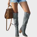 DIANE – Botas de Caña Altas de Ante