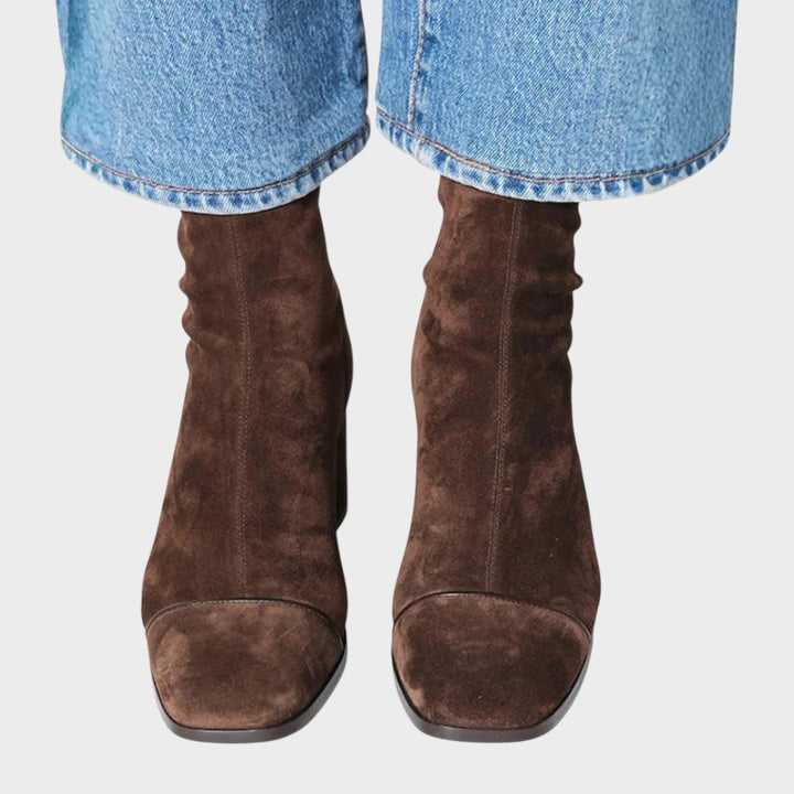VERONIQUE – Botas de Caña Alta de Ante