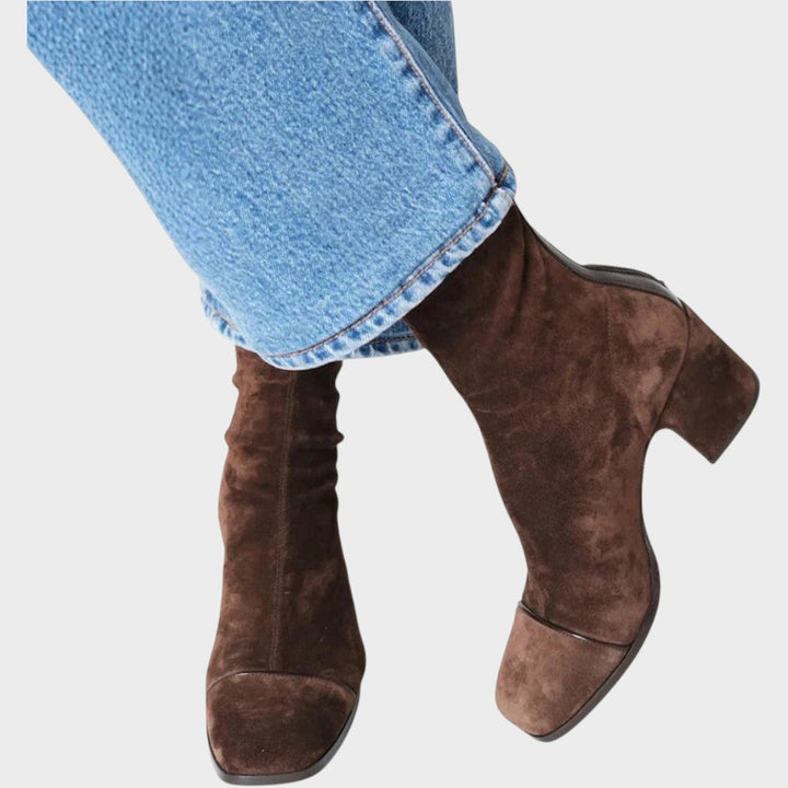 VERONIQUE – Botas de Caña Alta de Ante
