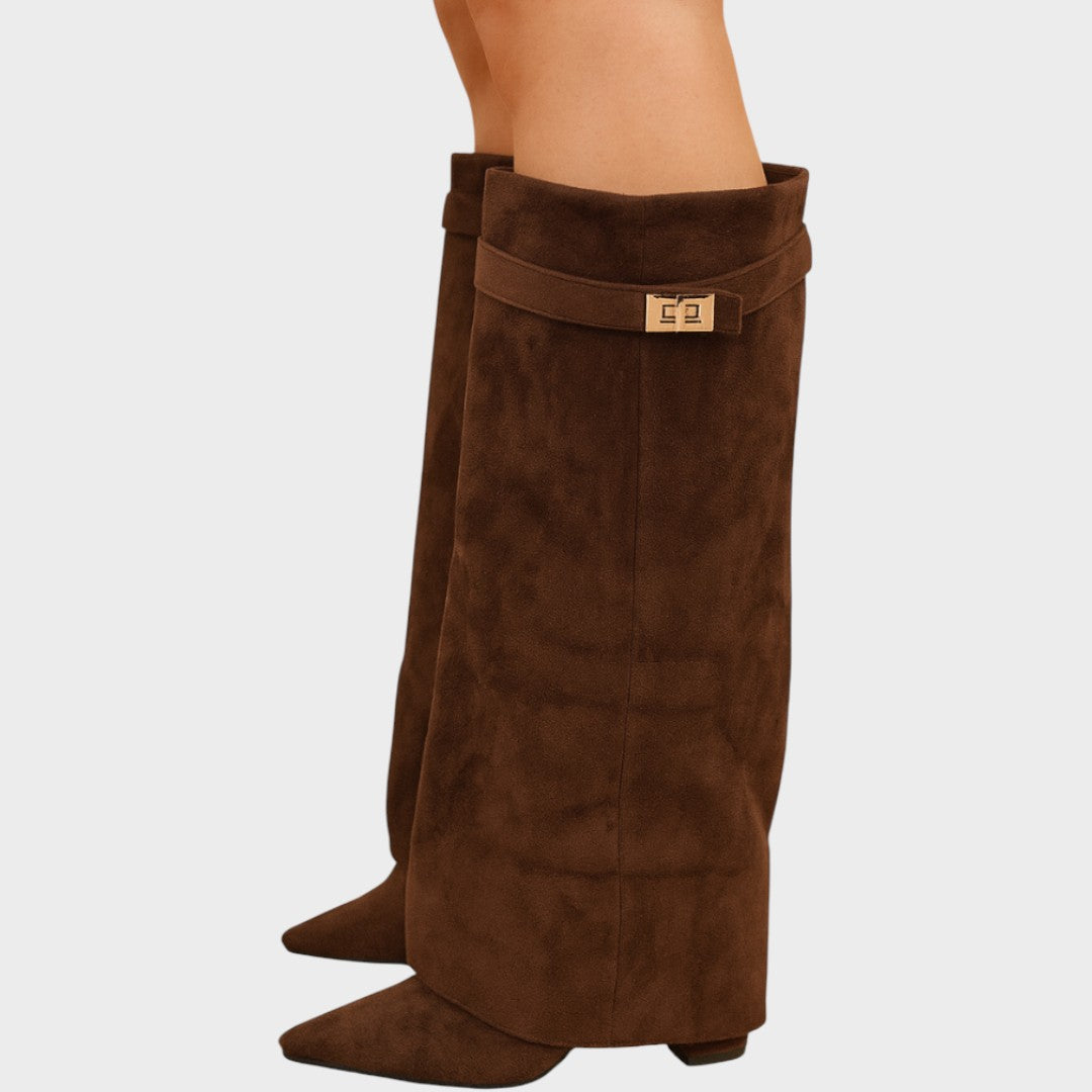 LUNARA – Botas de Caña Alta de Ante