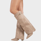 LUNARA – Botas de Caña Alta de Ante