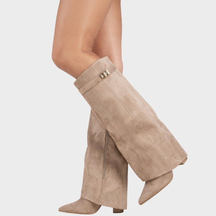 LUNARA – Botas de Caña Alta de Ante