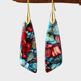 ALA – Pendientes con Piedras de Colores