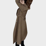 LUISA – Abrigo Largo con Botones