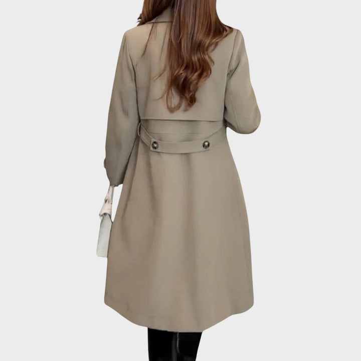LUISA – Abrigo Largo con Botones