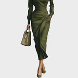 NARELLE – Vestido Elegante Envolvente