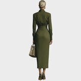 NARELLE – Vestido Elegante Envolvente