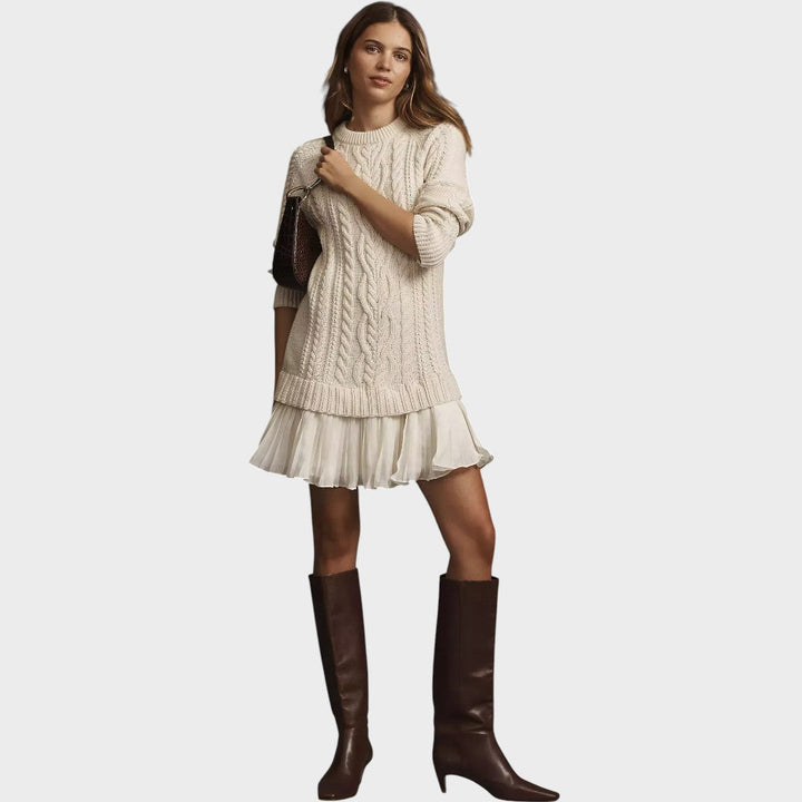 GABRIELA – Vestido de Punto en Tejido