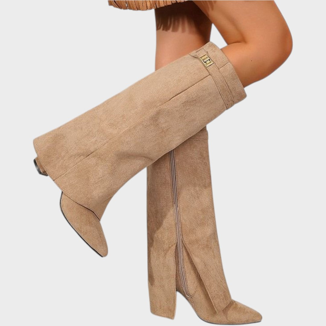 LUNARA – Botas de Caña Alta de Ante