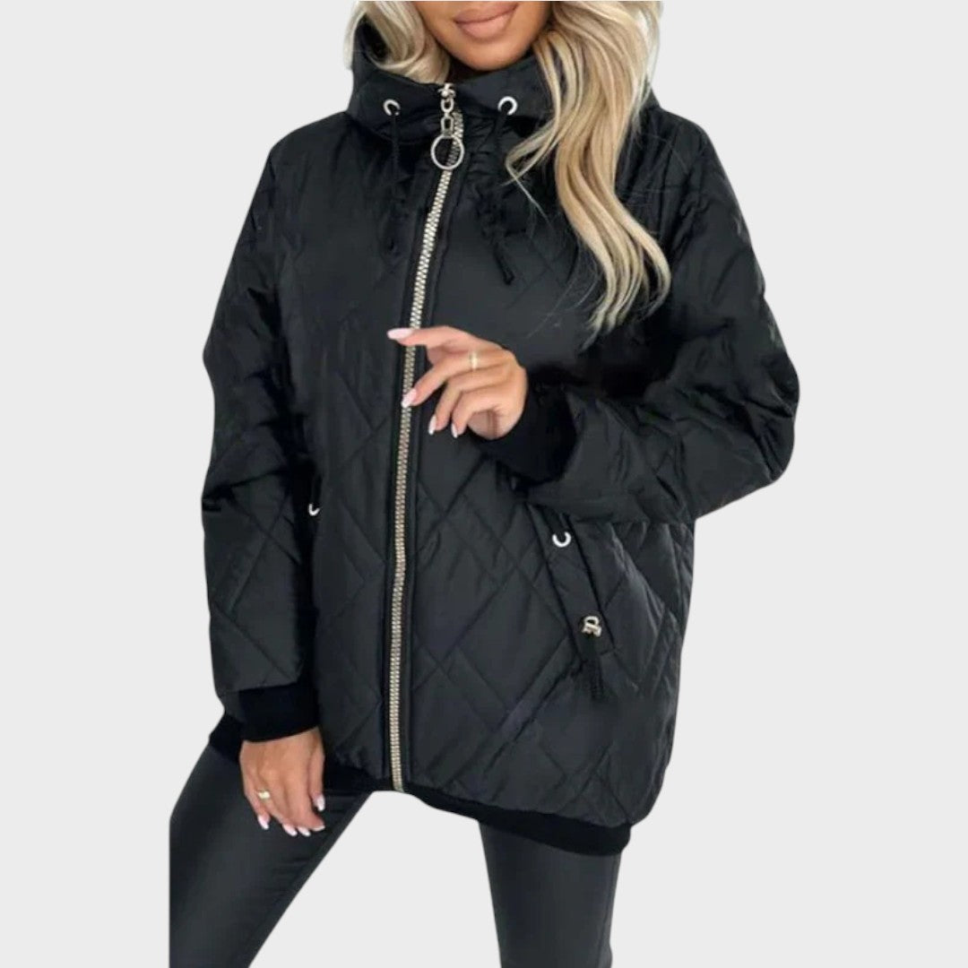 BELLE – Chaqueta Acolchada de Invierno con Capucha