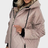 BELLE – Chaqueta Acolchada de Invierno con Capucha