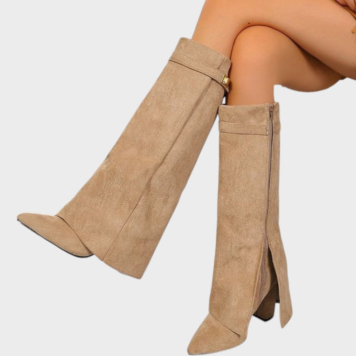 LUNARA – Botas de Caña Alta de Ante