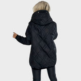 BELLE – Chaqueta Acolchada de Invierno con Capucha