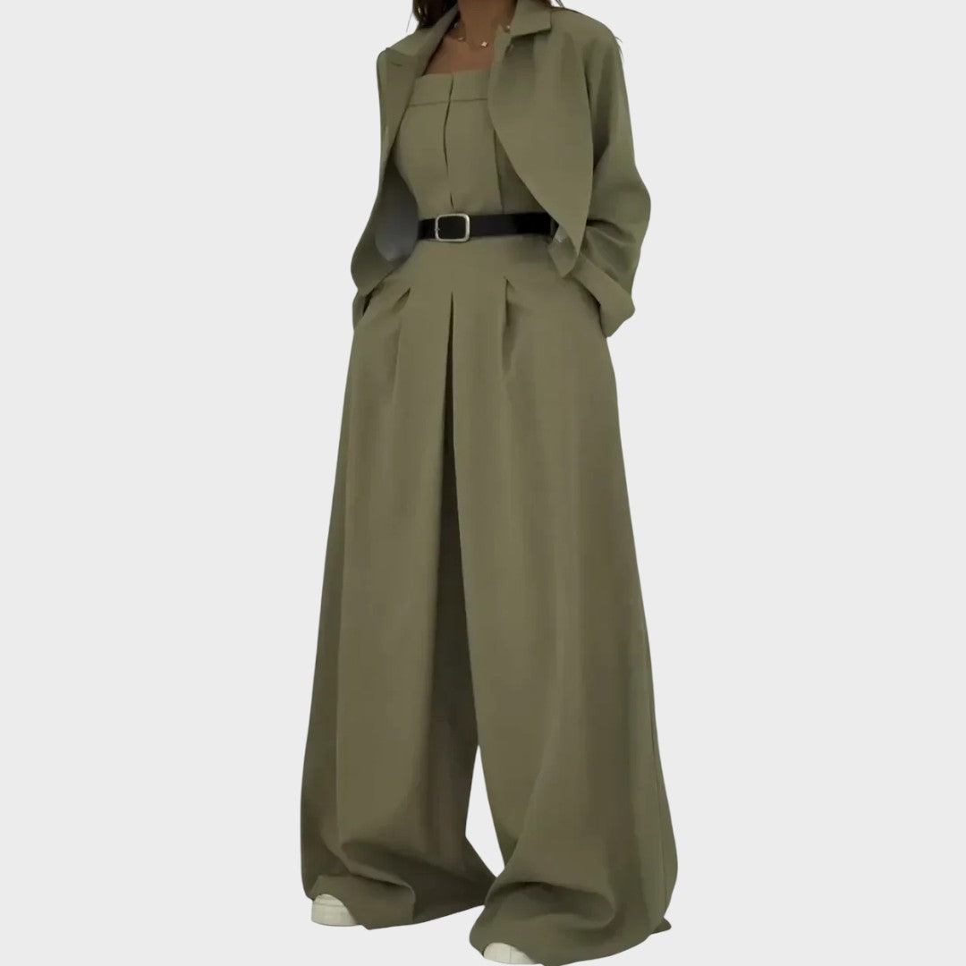 ARIANA – Conjunto de Mono y Chaqueta de Mujer