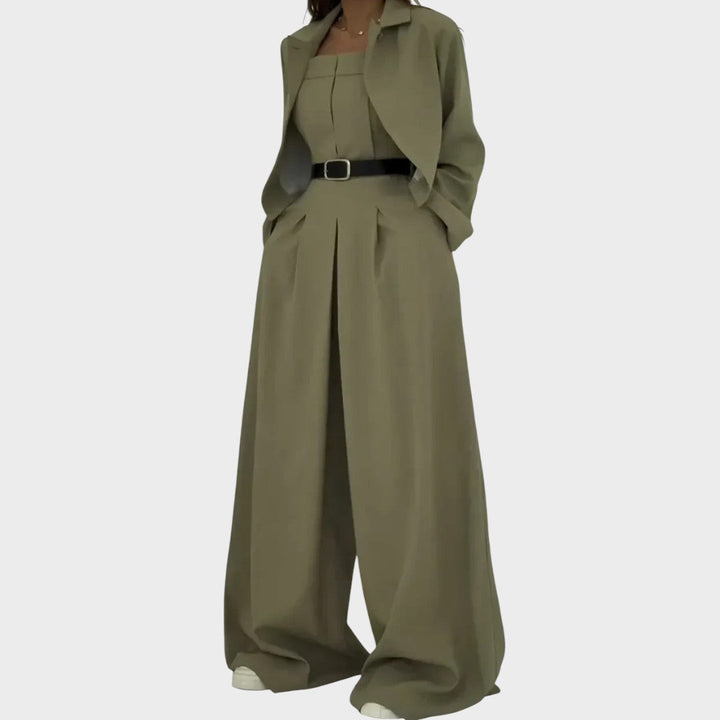 ARIANA – Conjunto de Mono y Chaqueta de Mujer