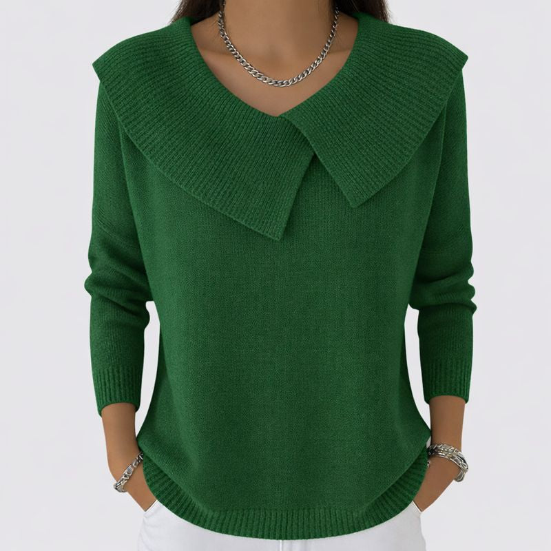 ALMA – JERSEY CON CUELLO ELEGANTE