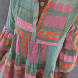 JULIANE - Vestido boho con volantes