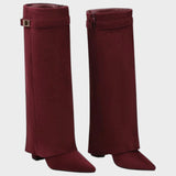 LUNARA – Botas de Caña Alta de Ante