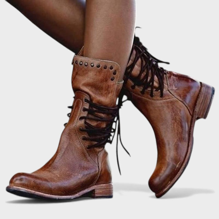 ARUNA – Botas de tacón de diseño