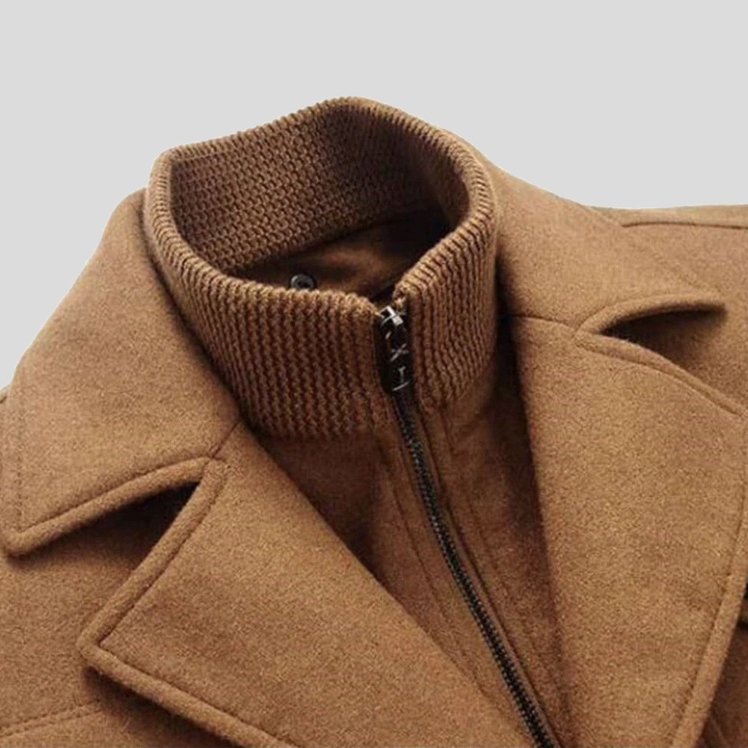 ASHFORD – Peacoat clásico para hombre