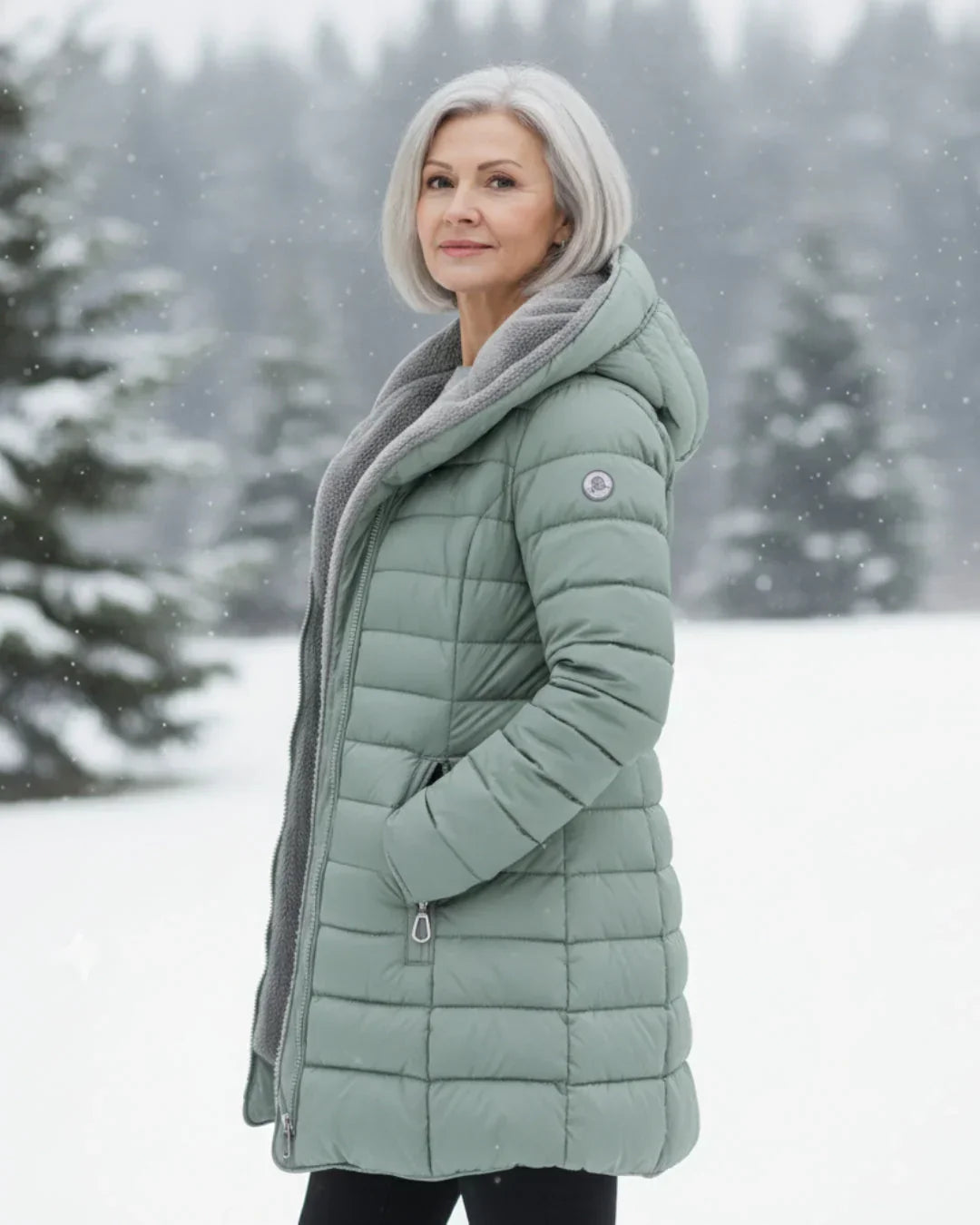 OLIVIA  – Chaqueta de invierno acolchada