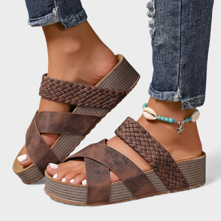 MIEL – Sandalias con plataforma