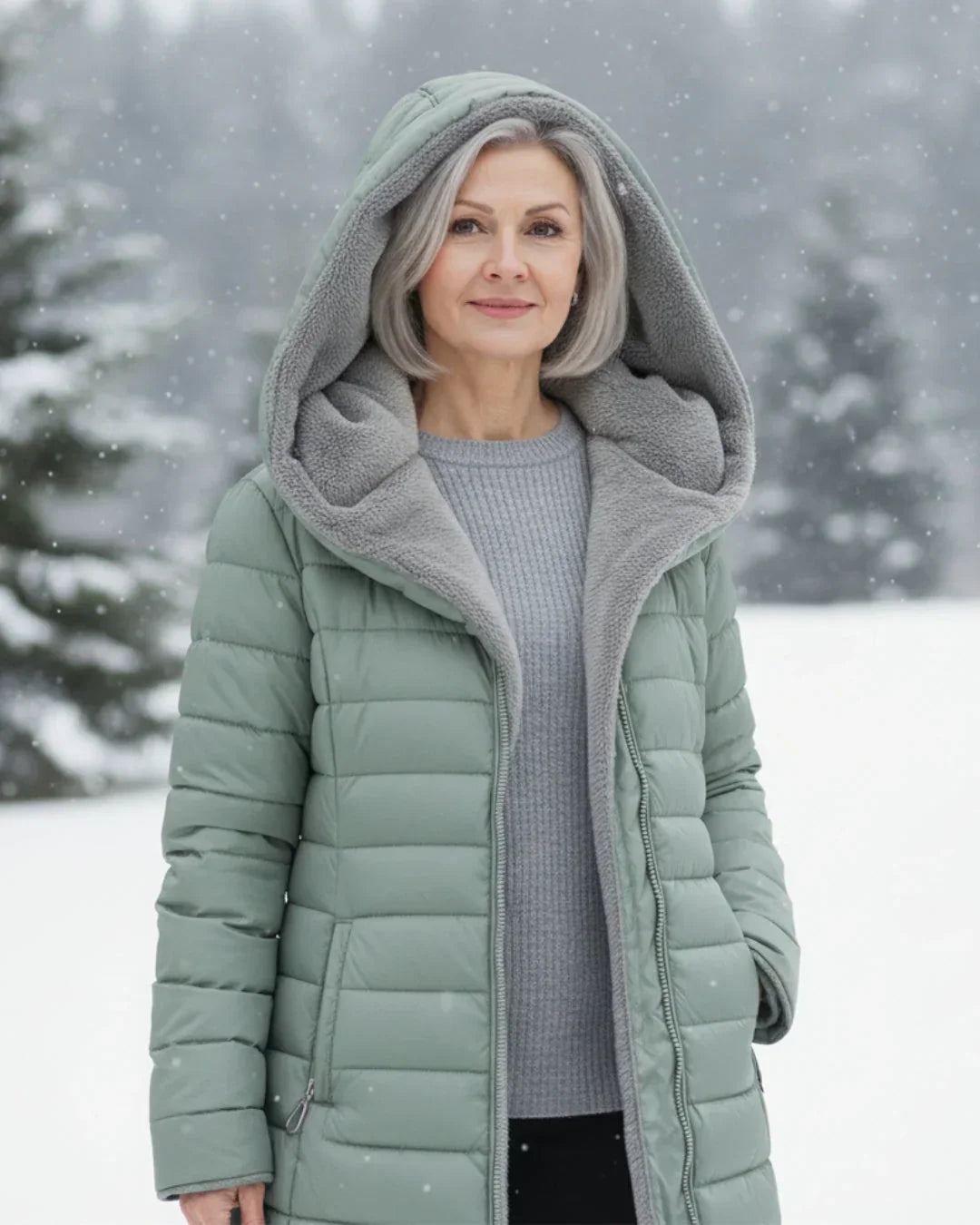 OLIVIA  – Chaqueta de invierno acolchada