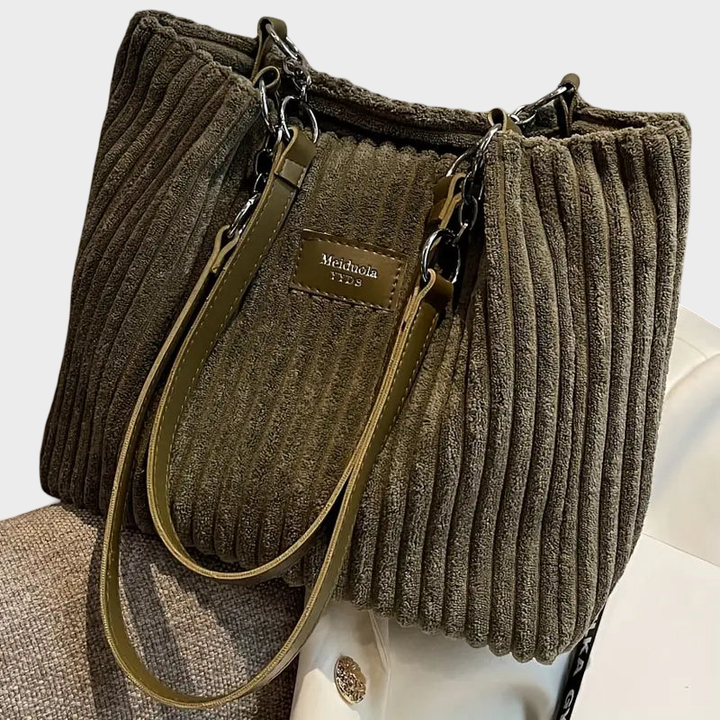 IFÉ – Bolso de pana de asas dobles