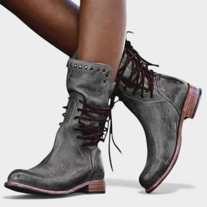 ARUNA – Botas de tacón de diseño