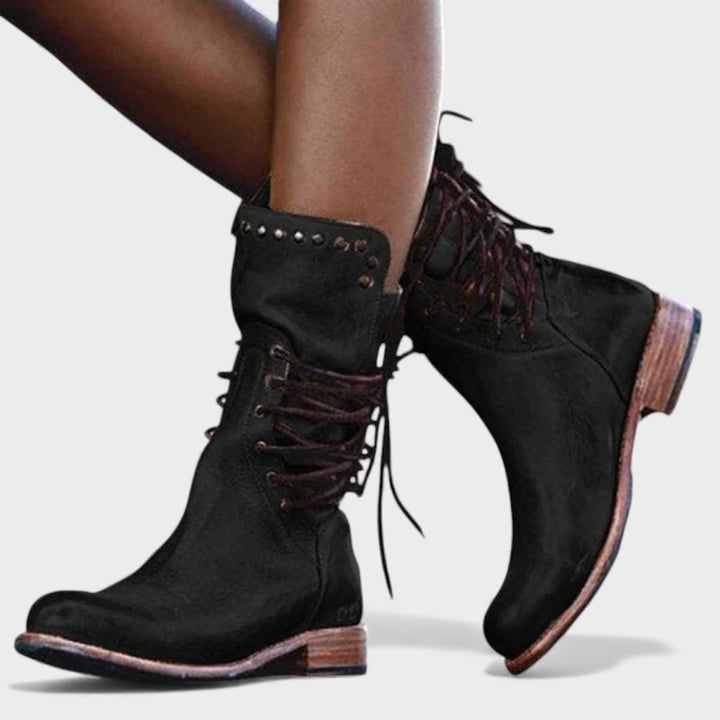 ARUNA – Botas de tacón de diseño