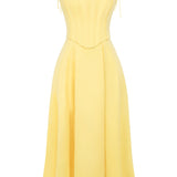 SOFÍA – Vestido midi con corsé