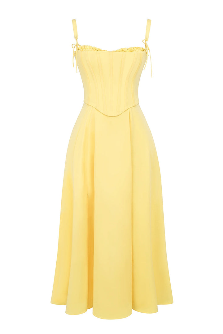 SOFÍA – Vestido midi con corsé