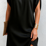 CÓCTEL – Vestido midi de diseño