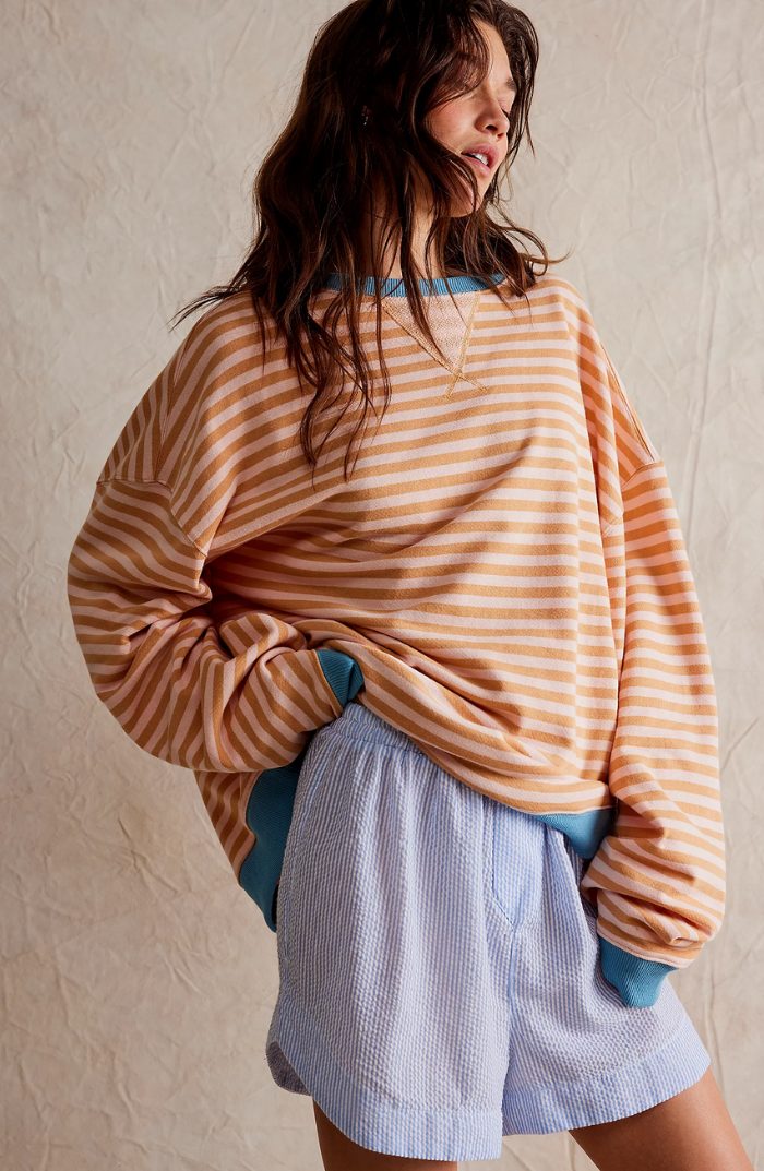 LADY – Jersey oversize de rayas