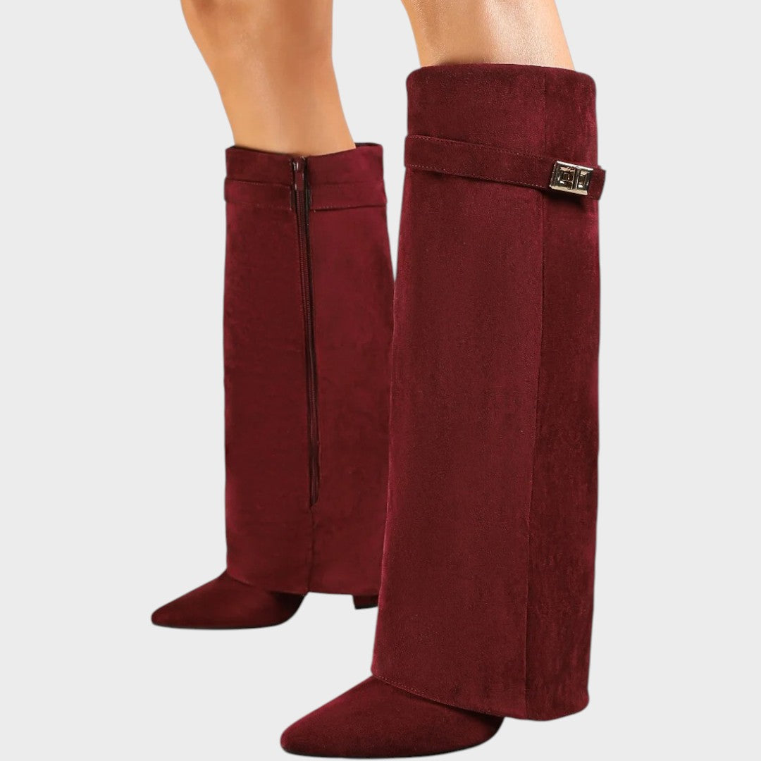 LUNARA – Botas de Caña Alta de Ante