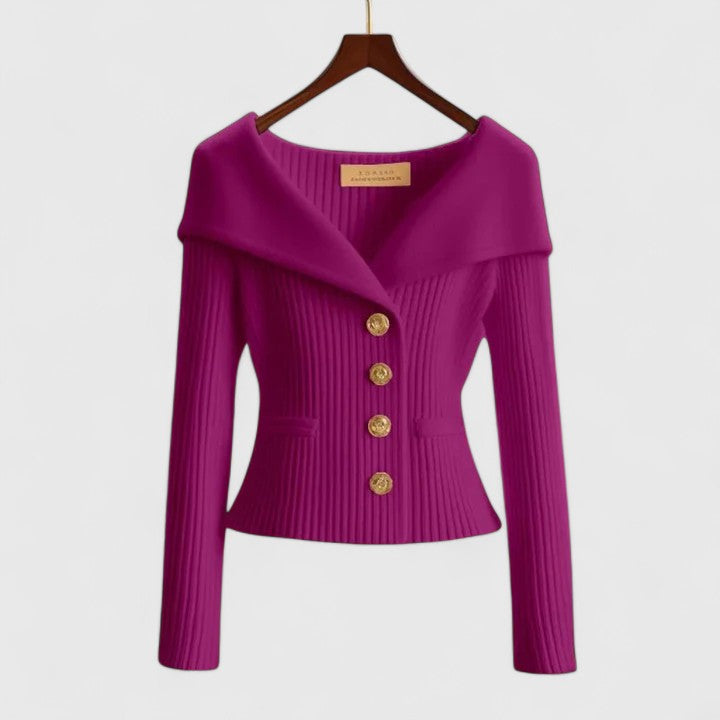 CLARISA – Elegante chaqueta de punto