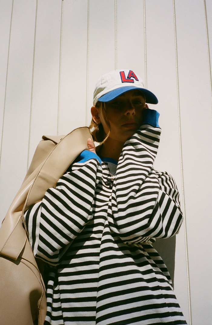 LADY – Jersey oversize de rayas